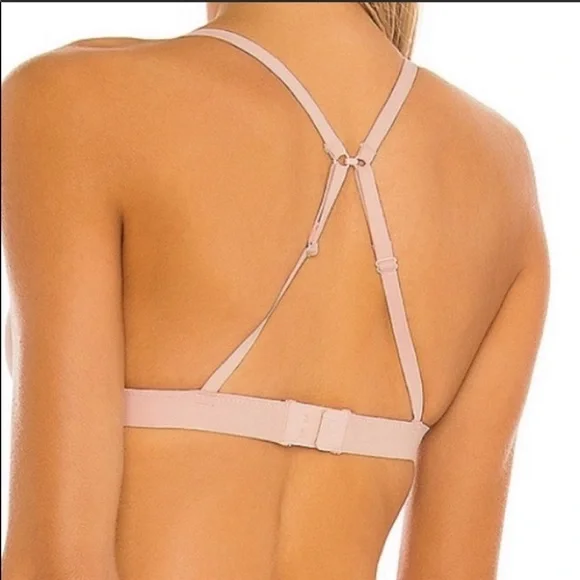 NWT Intimately Free People Size Small Oh Scuba Bralette in color Antique Shell - Picture 2 of 5
